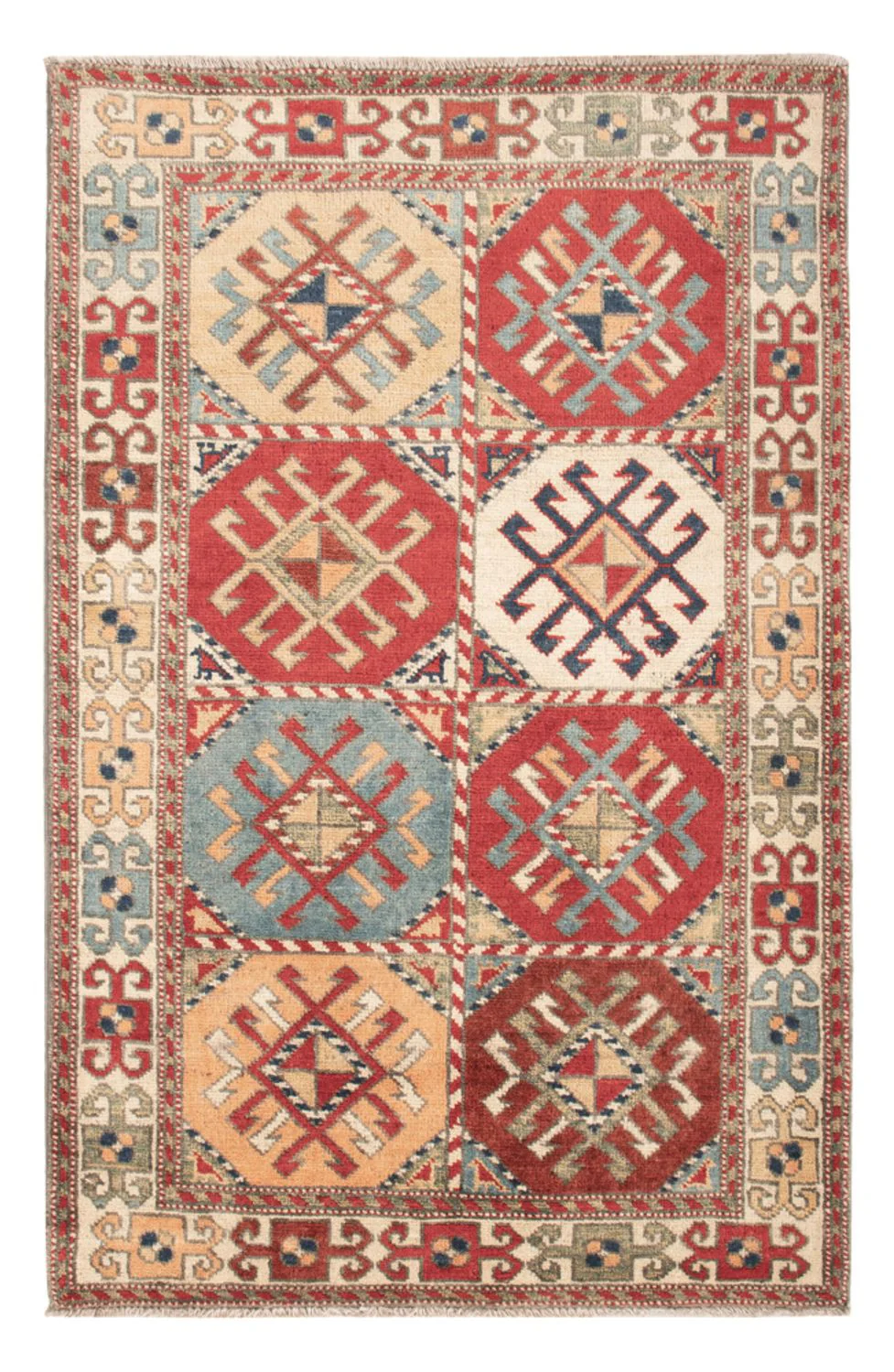 Kazak Teppich 126x82cm - Orientteppich