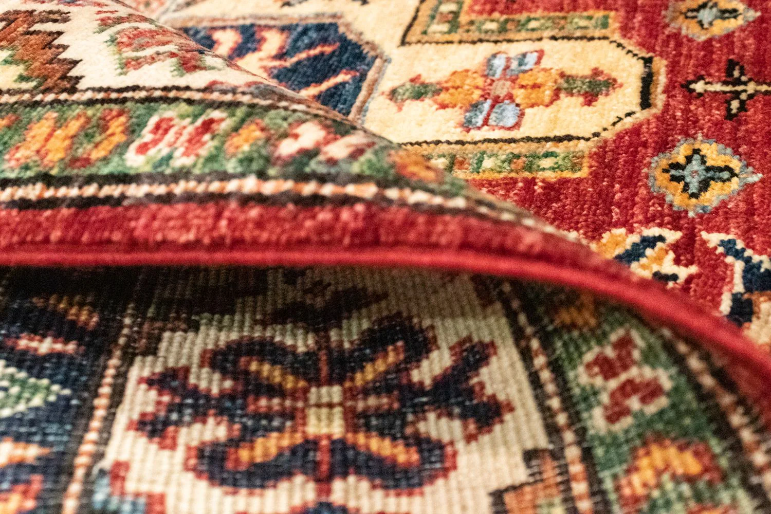 Ziegler Teppich - Kazak 154 x 103 cm - rot - Image 4
