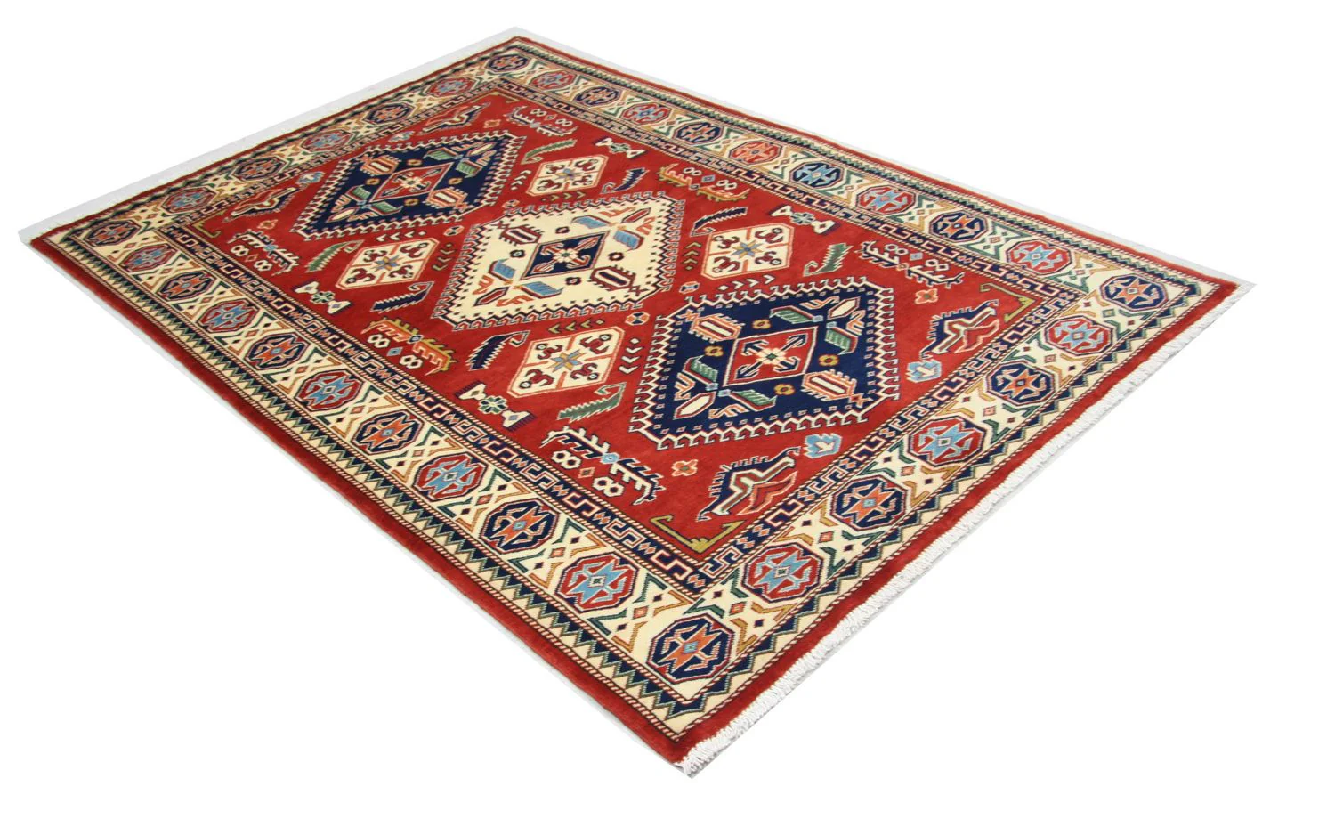 Ziegler Teppich - Kazak 178 x 125 cm - rot - Image 4