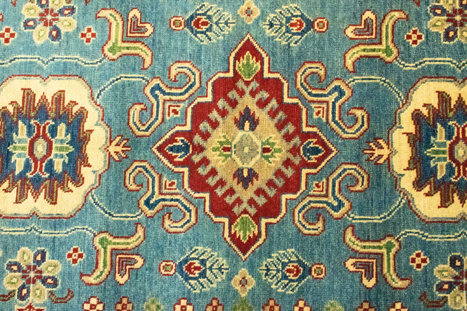 Ziegler Teppich - Kazak 183 x 117 cm - seeblau - Image 2