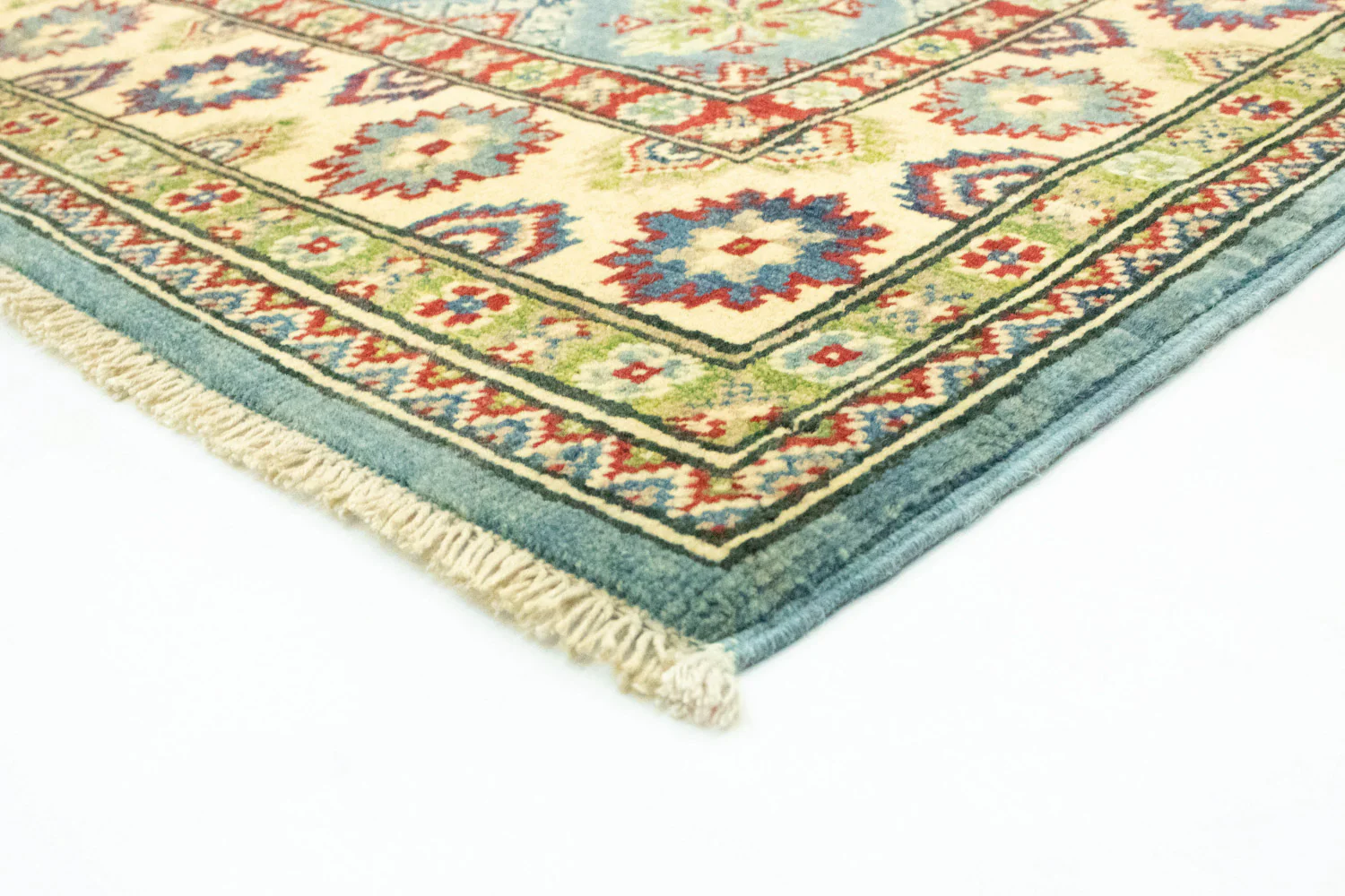 Ziegler Teppich - Kazak 183 x 118 cm - hellblau - Image 2