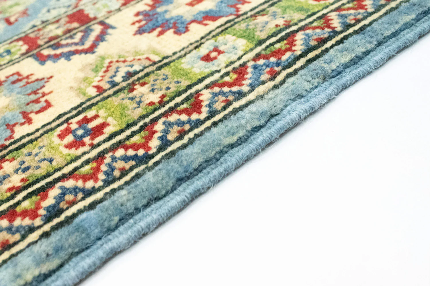 Ziegler Teppich - Kazak 183 x 118 cm - hellblau - Image 3