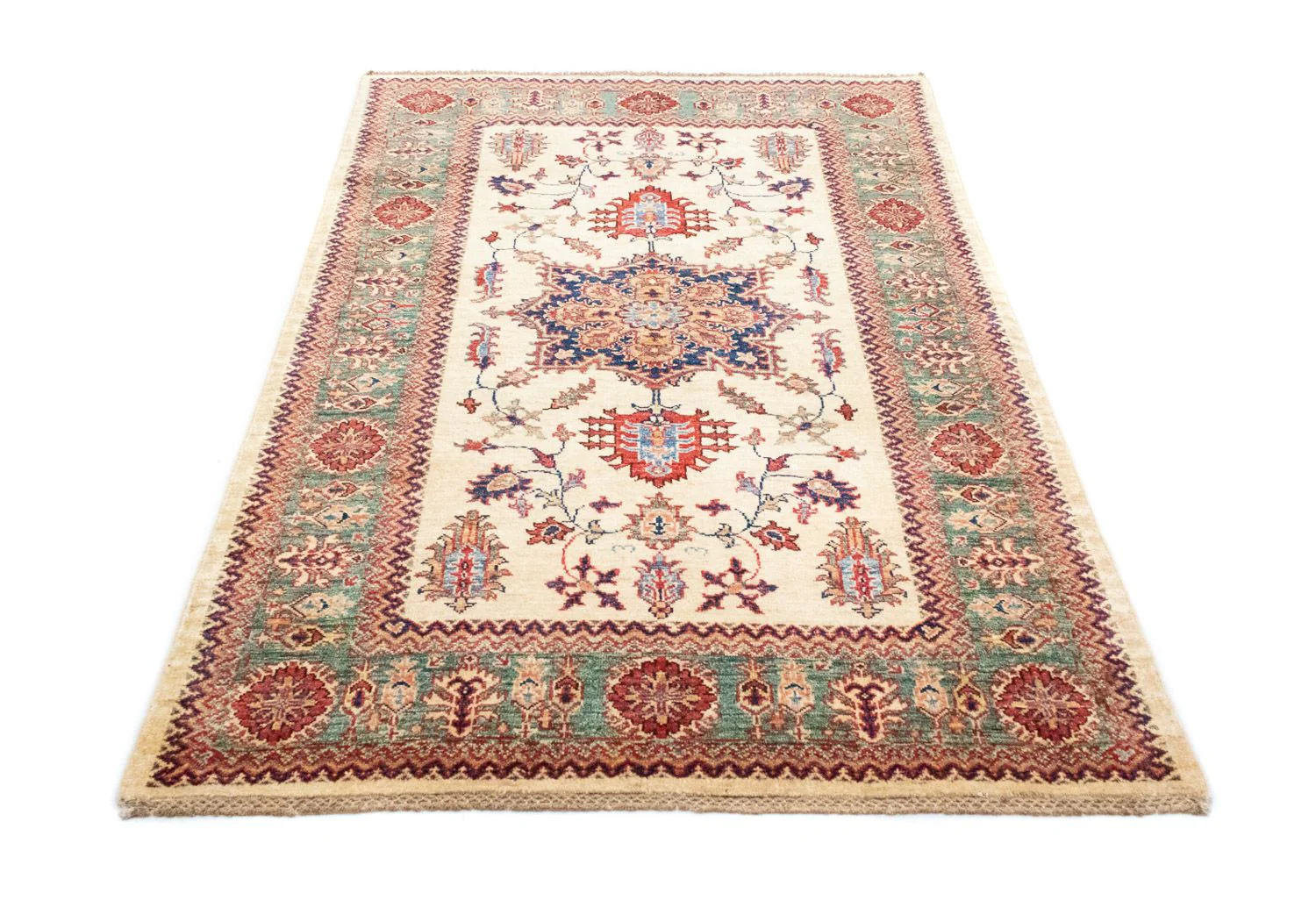 Ziegler Teppich - Kazak 188 x 117 cm - beige - Image 5