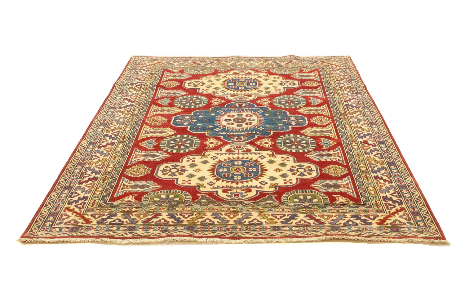 Ziegler Teppich - Kazak 198 x 157 cm - dunkelrot - Image 5