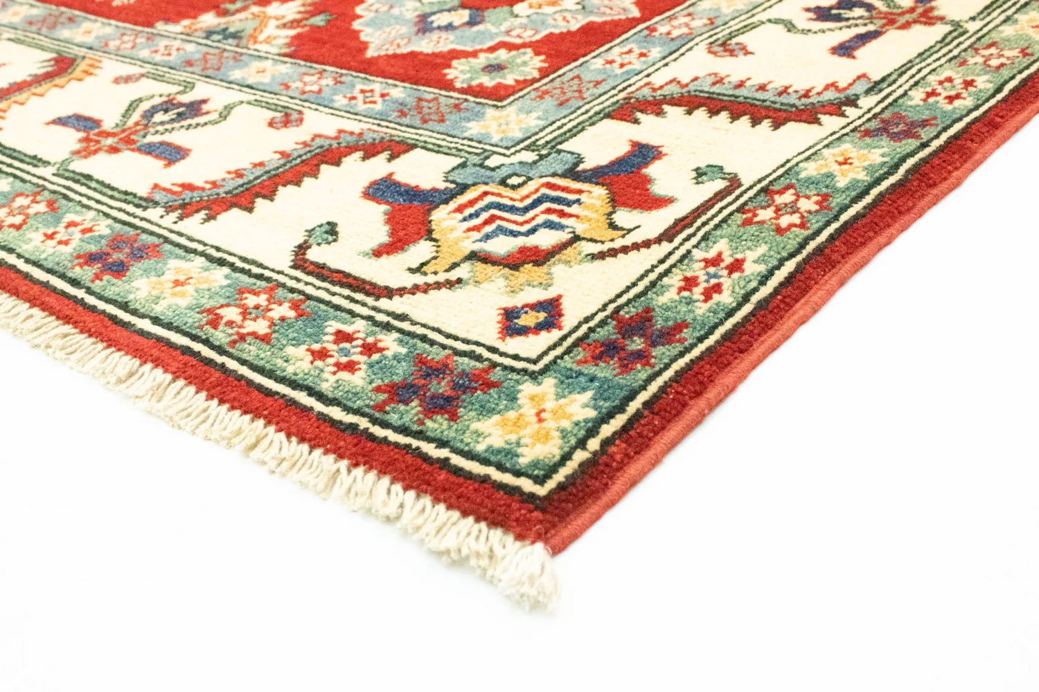 Ziegler Teppich - Kazak 199 x 146 cm - dunkelrot - Image 2