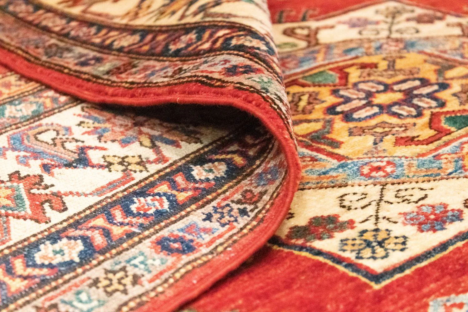 Ziegler Teppich - Kazak 200 x 152 cm - rot - Image 4