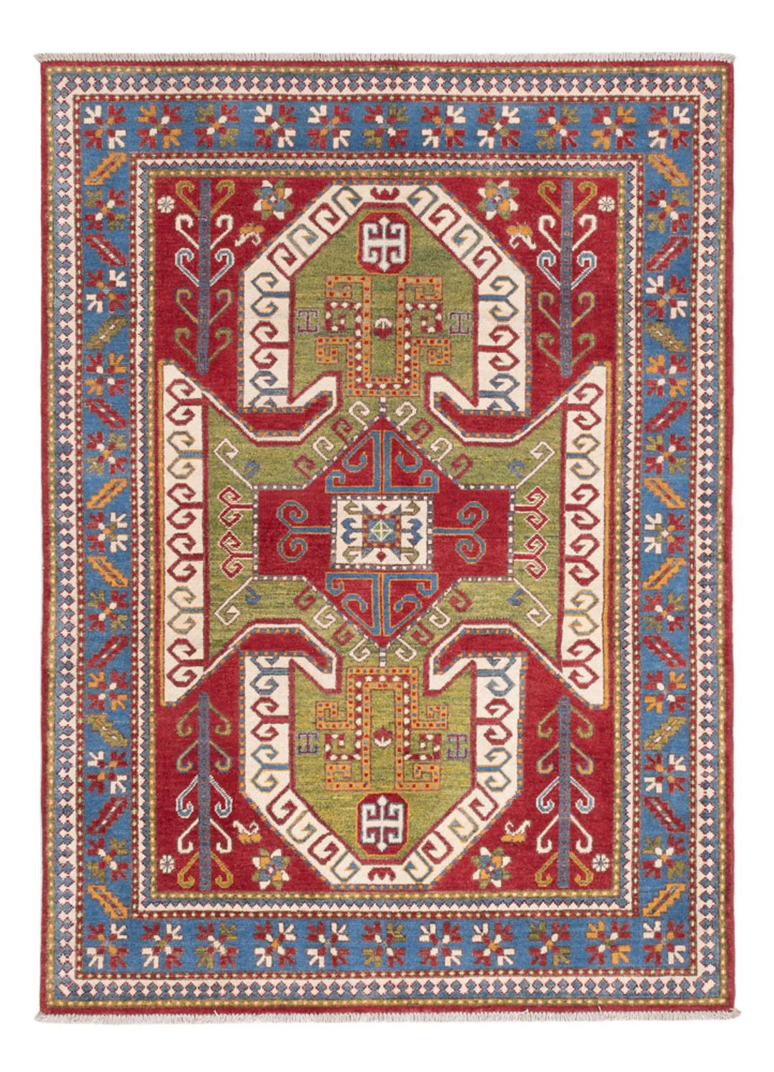 Kazak Teppich 202x143cm - Orientteppich