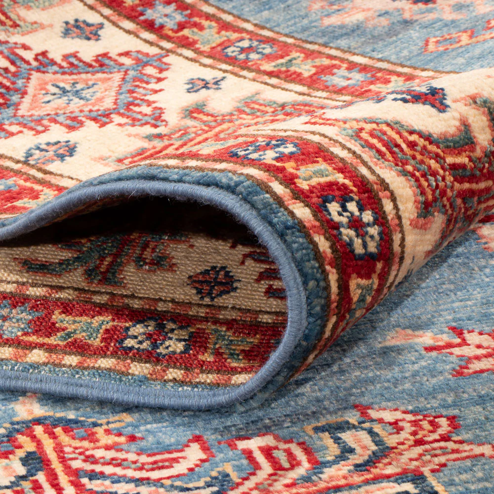 Ziegler Teppich - Kazak - 202 x 149 cm - blau - Image 4