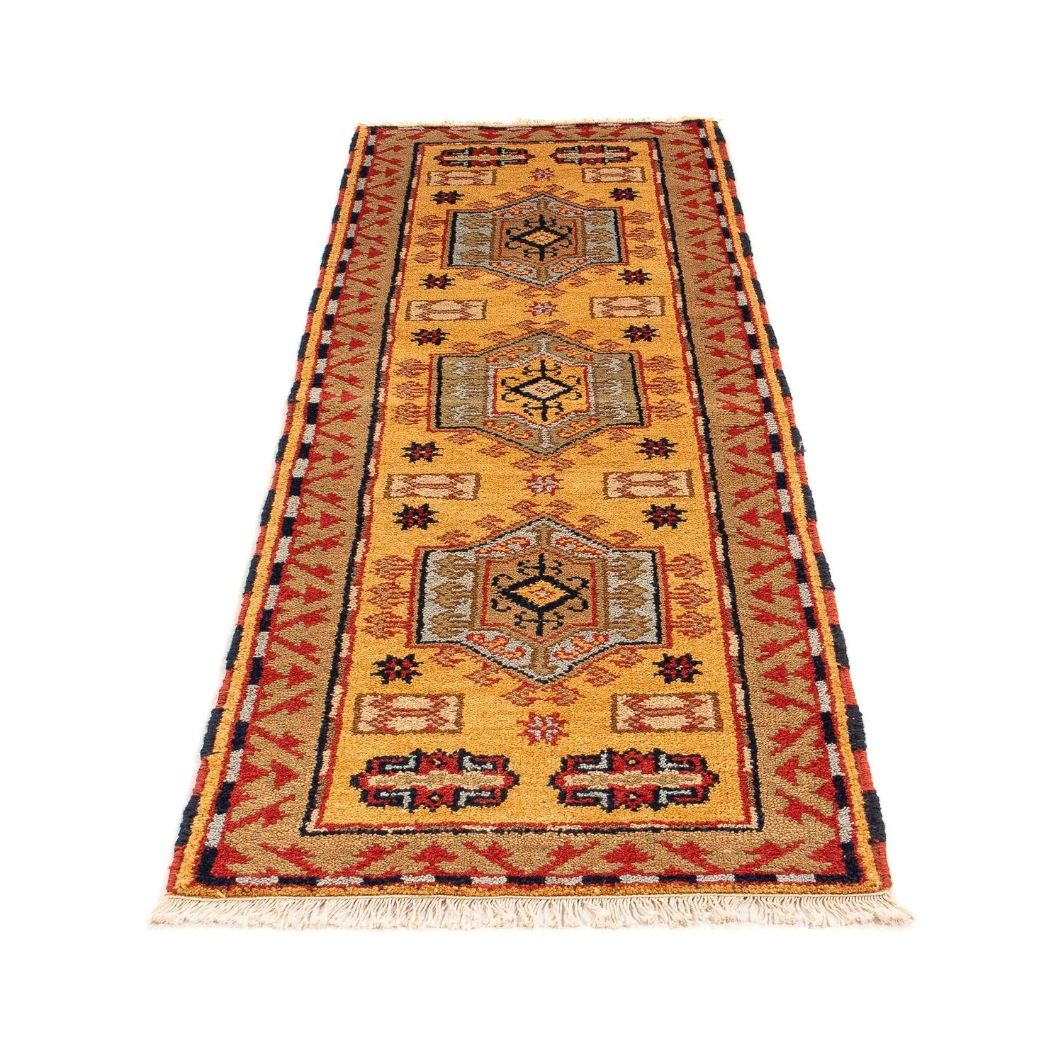 Ziegler Teppich - Kazak 202 x 65 cm - rost - Image 5