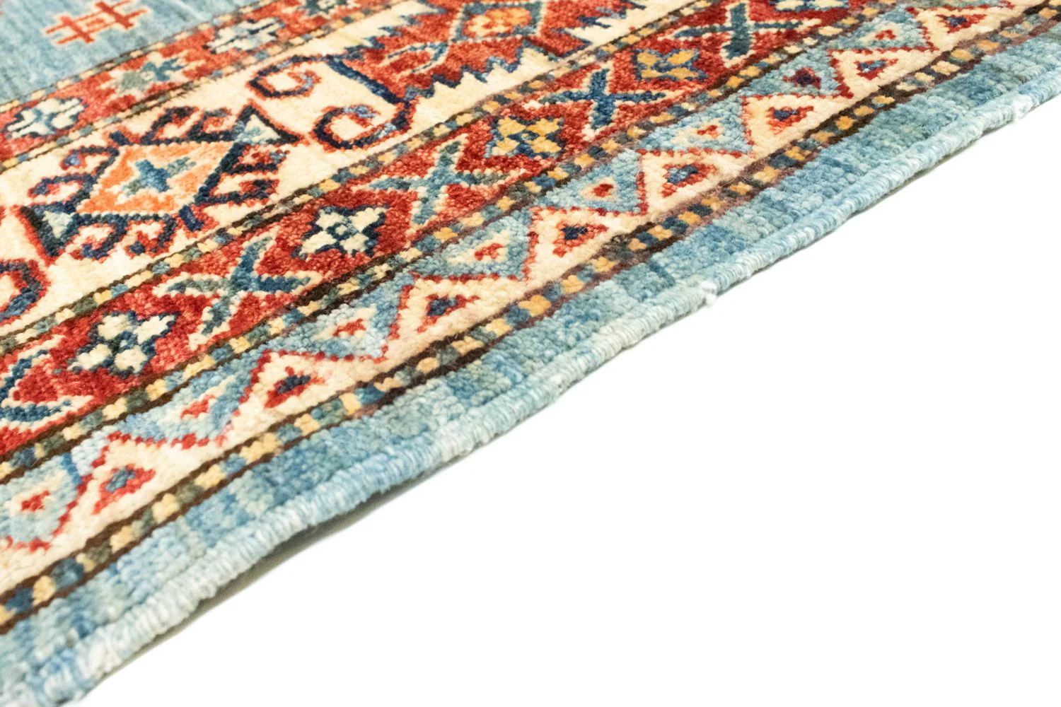 Ziegler Teppich - Kazak 207 x 149 cm - türkis - Image 3