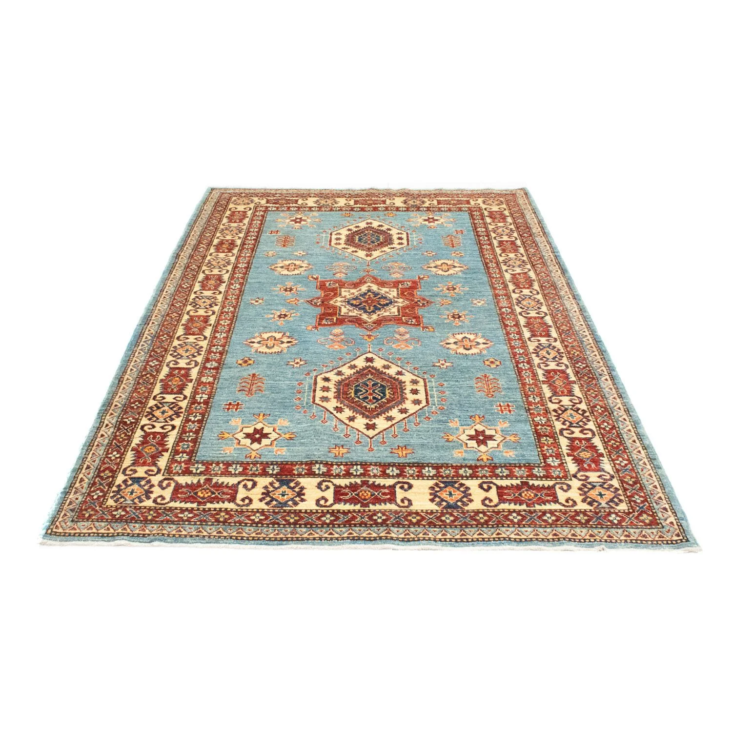 Ziegler Teppich - Kazak 207 x 149 cm - türkis - Image 5