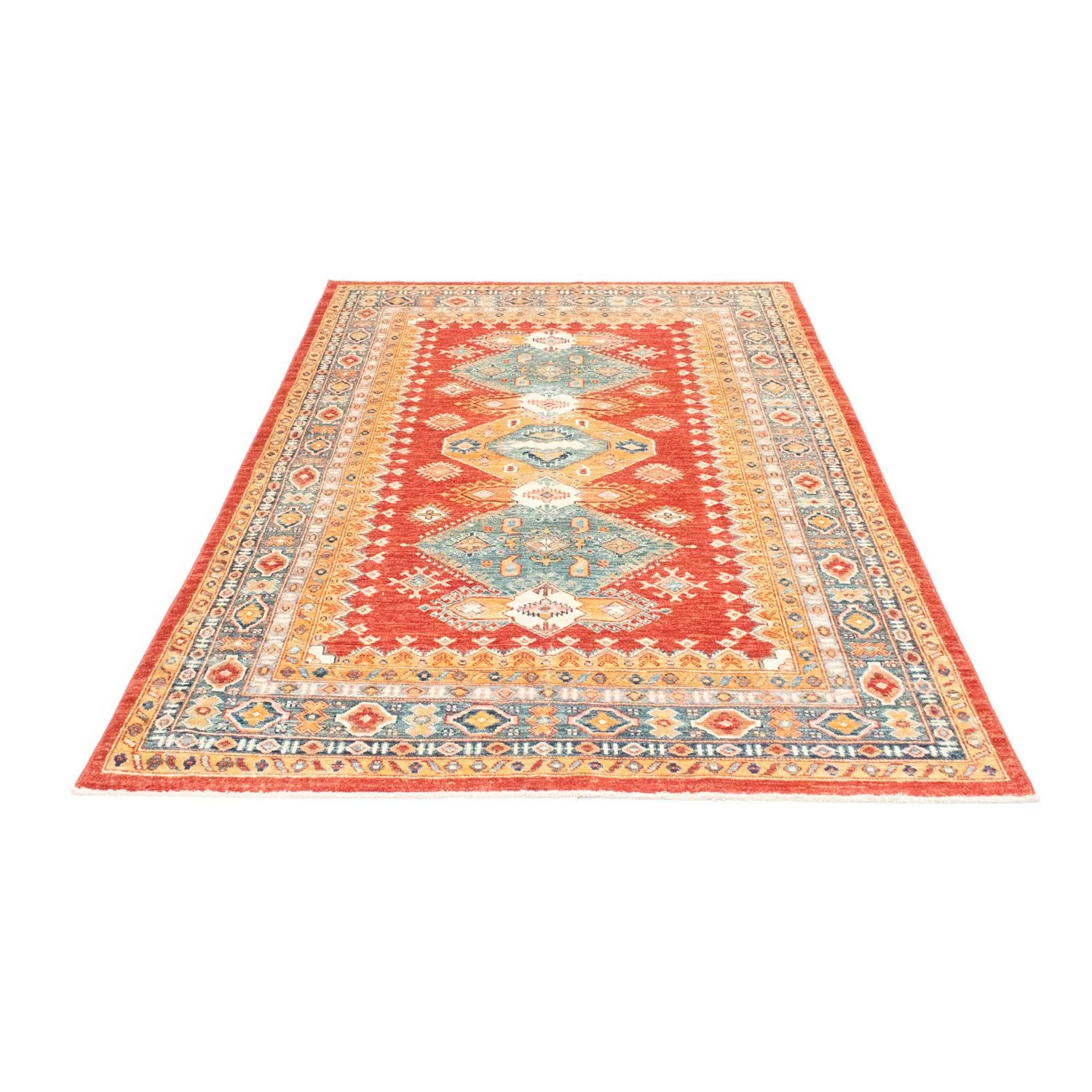 Ziegler Teppich - Kazak 209 x 145 cm - mehrfarbig - Image 4