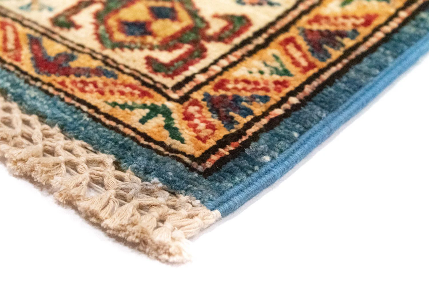 Ziegler Teppich - Kazak 212 x 79 cm - hellblau - Image 3