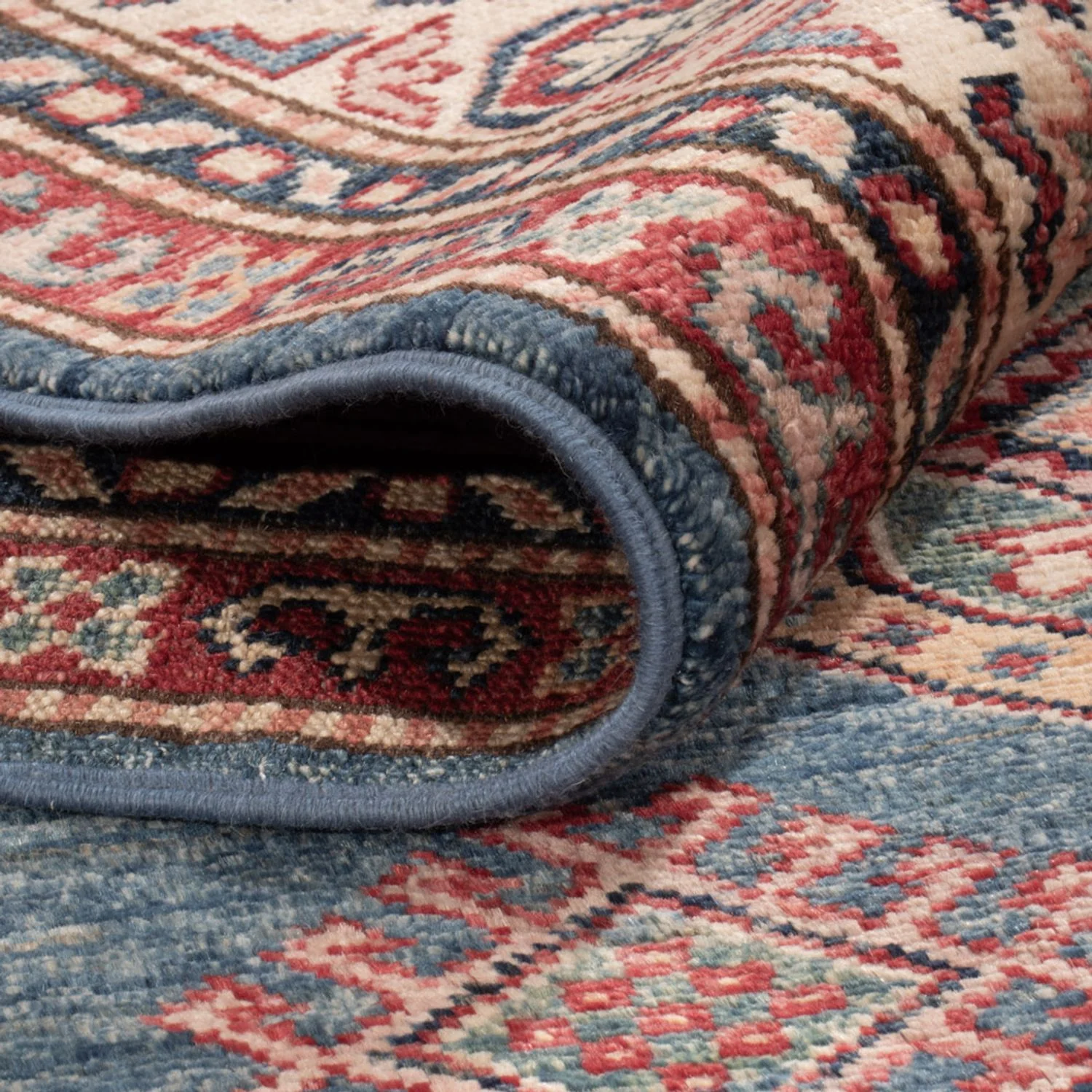 Ziegler Teppich - Kazak - 217 x 153 cm - dunkelblau - Image 4