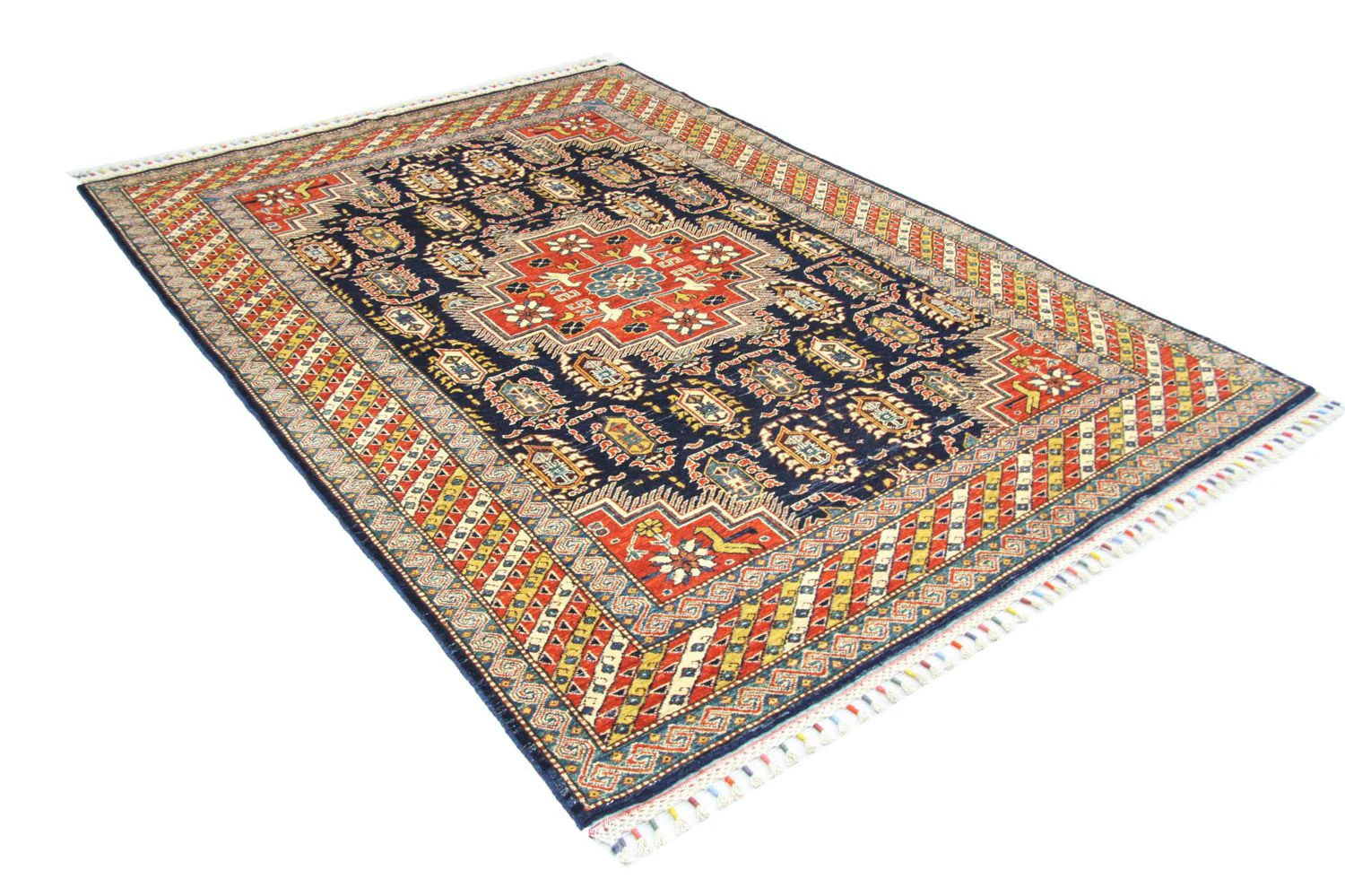 Ziegler Teppich - Kazak 230 x 169 cm - blau - Image 4