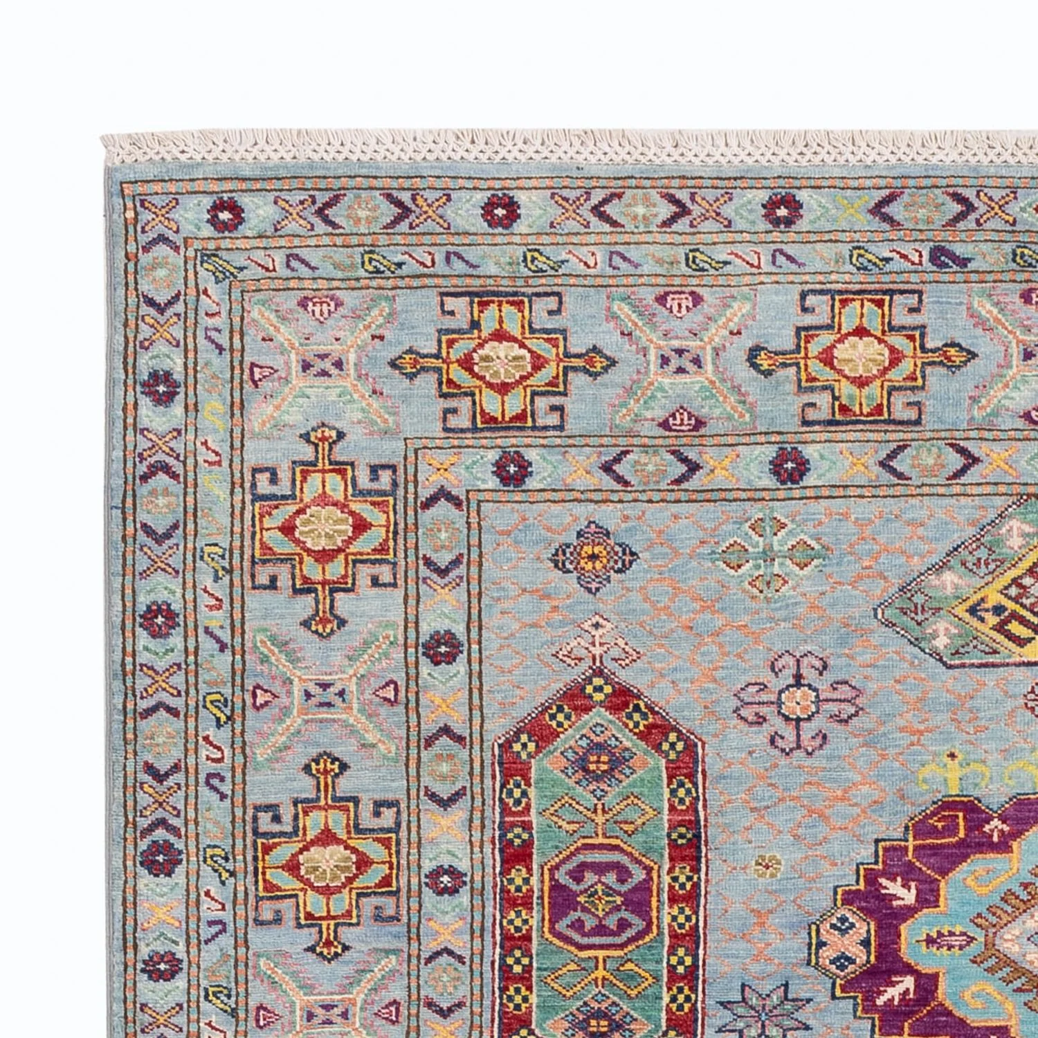 Ziegler Teppich - Kazak - 233 x 172 cm - grau - Image 3