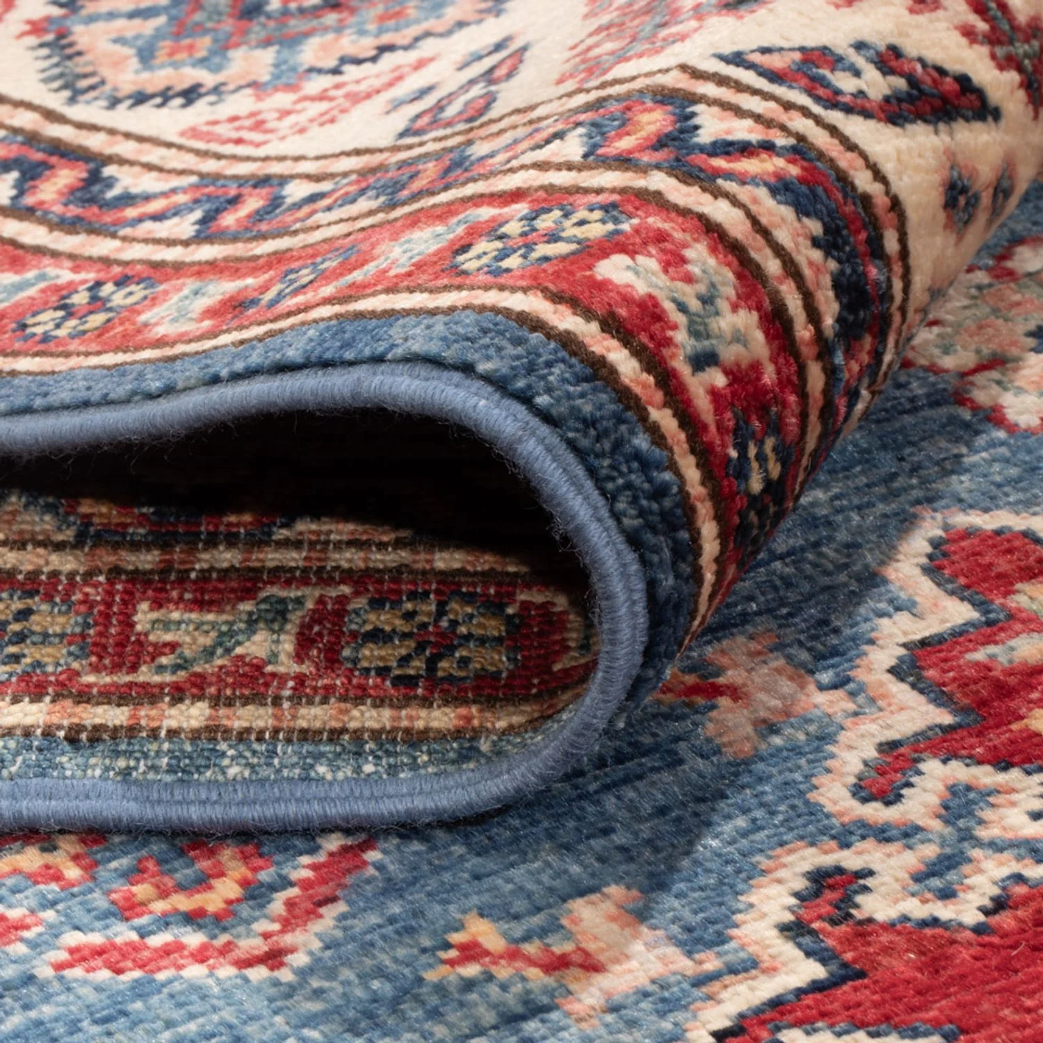 Ziegler Teppich - Kazak - 240 x 164 cm - blau - Image 4