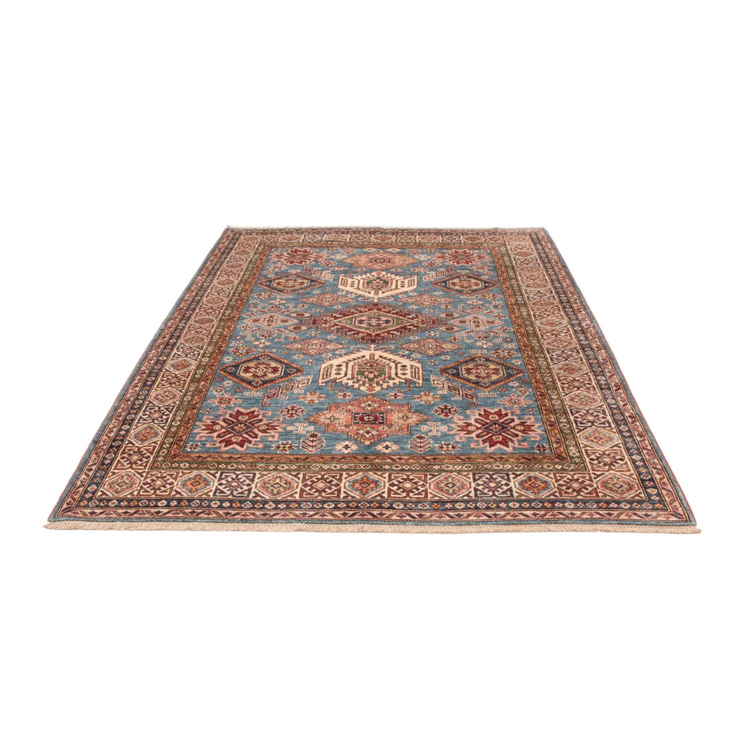 Ziegler Teppich - Kazak - 241 x 173 cm - hellblau - Image 5