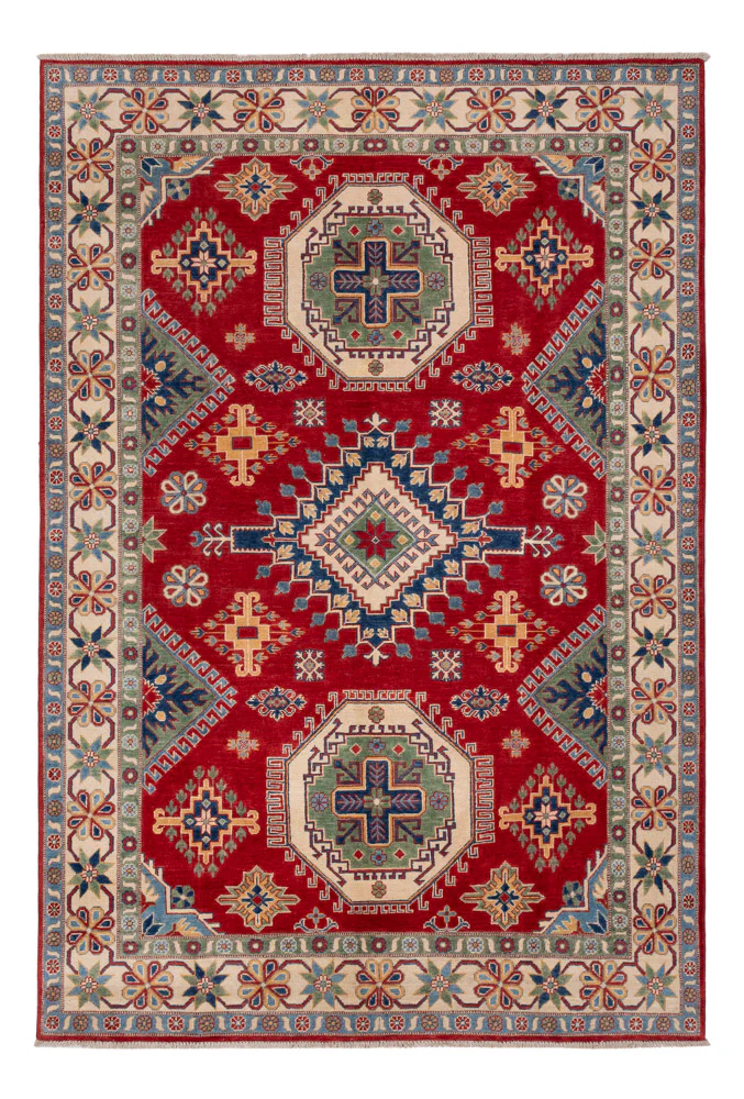 Ziegler Teppich - Kazak - 291 x 197 cm - rot