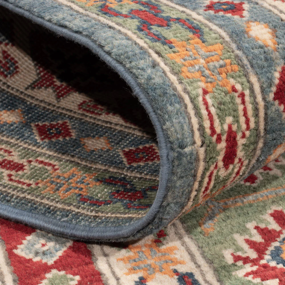 Ziegler Teppich - Kazak - 300 x 198 cm - blau - Image 4