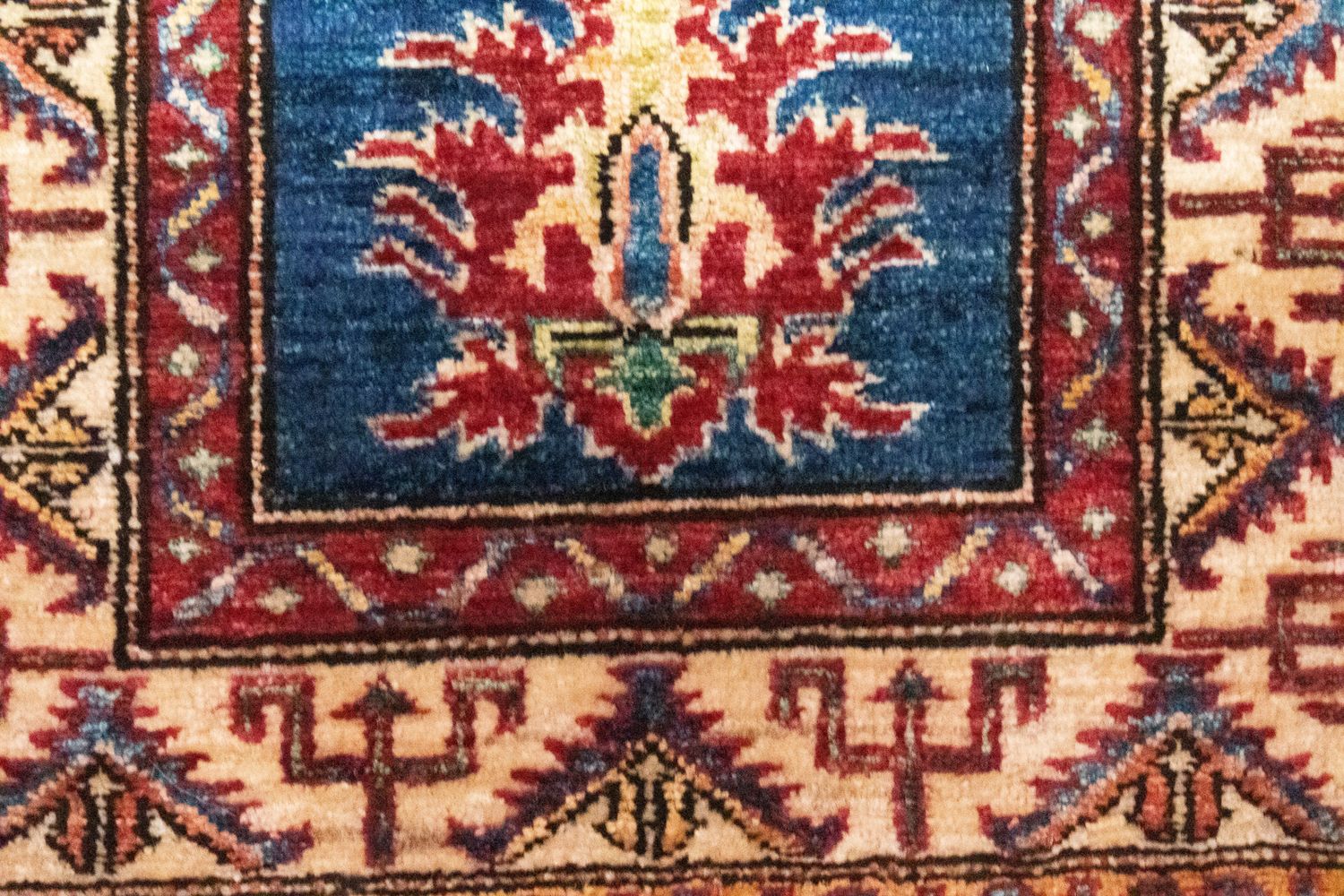 Ziegler Teppich - Kazak 97 x 61 cm - blau - Image 2