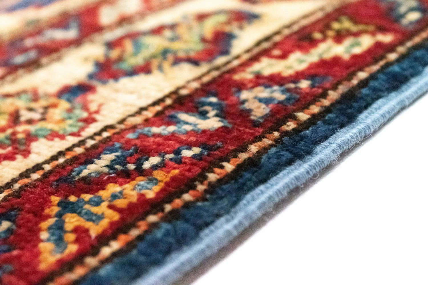 Ziegler Teppich - Kazak 97 x 65 cm - blau - Image 3