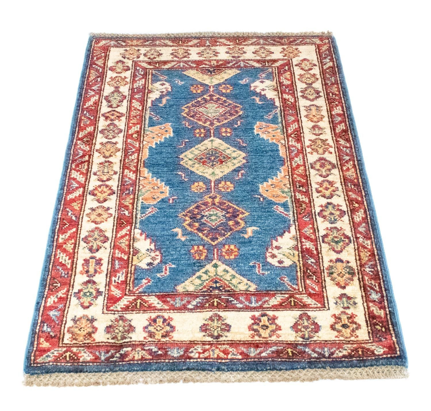 Ziegler Teppich - Kazak 97 x 65 cm - blau - Image 5