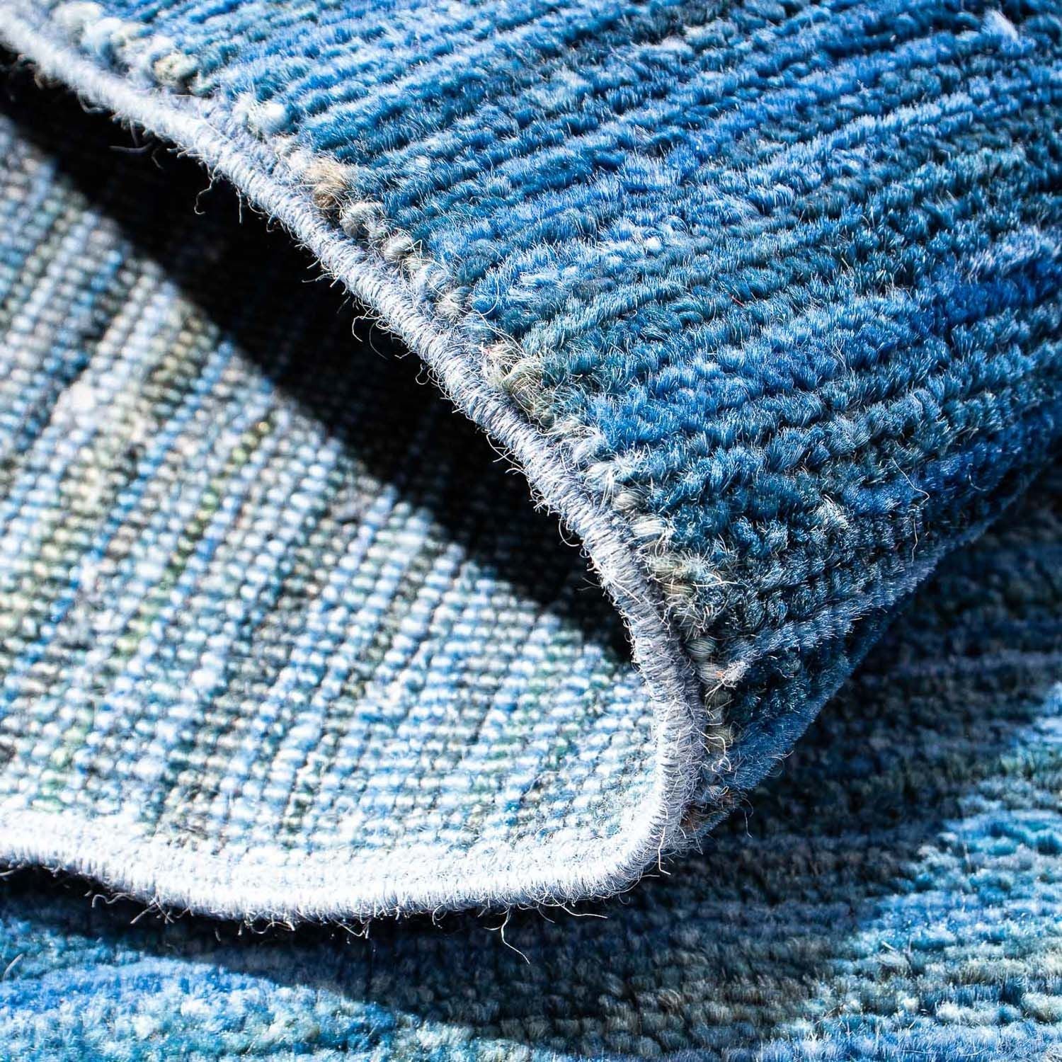 Ziegler Teppich - Modern 125 x 85 cm - blau - Image 4