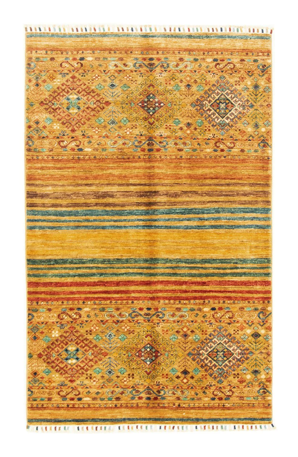 Ziegler Teppich - Modern 157 x 101 cm - mehrfarbig