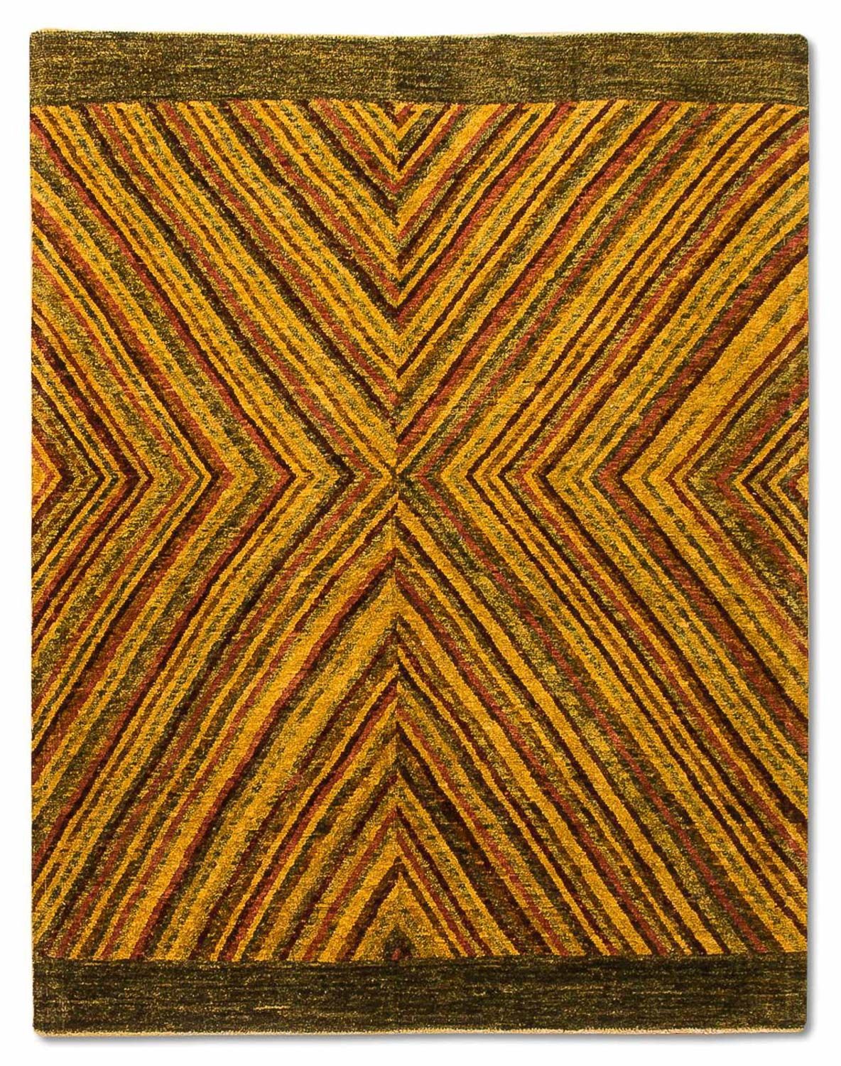 Ziegler Modern Teppich 169x134cm - Orientteppich