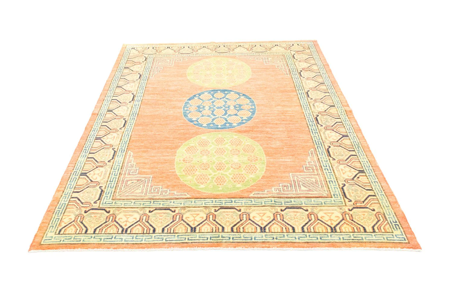 Ziegler Teppich - Modern 257 x 184 cm - orange - Image 2
