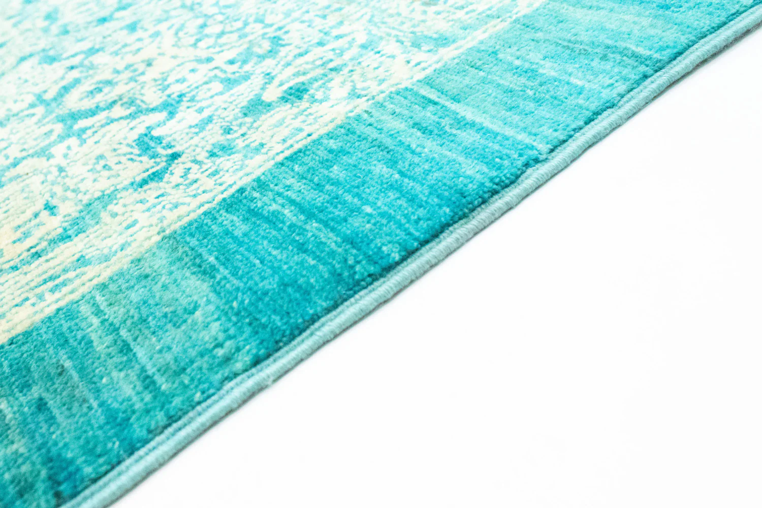 Ziegler Teppich - Modern 288 x 208 cm - seeblau - Image 3