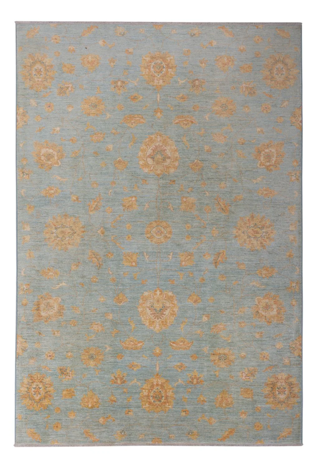 Ziegler Teppich - Modern - 297 x 206 cm - dunkelgrau