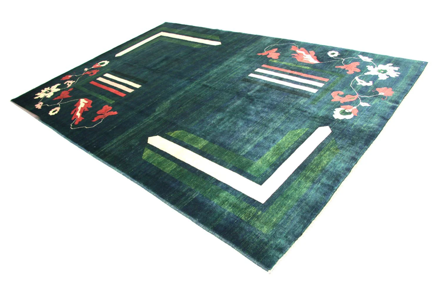 Ziegler Teppich - Modern 298 x 204 cm - blau - Image 3