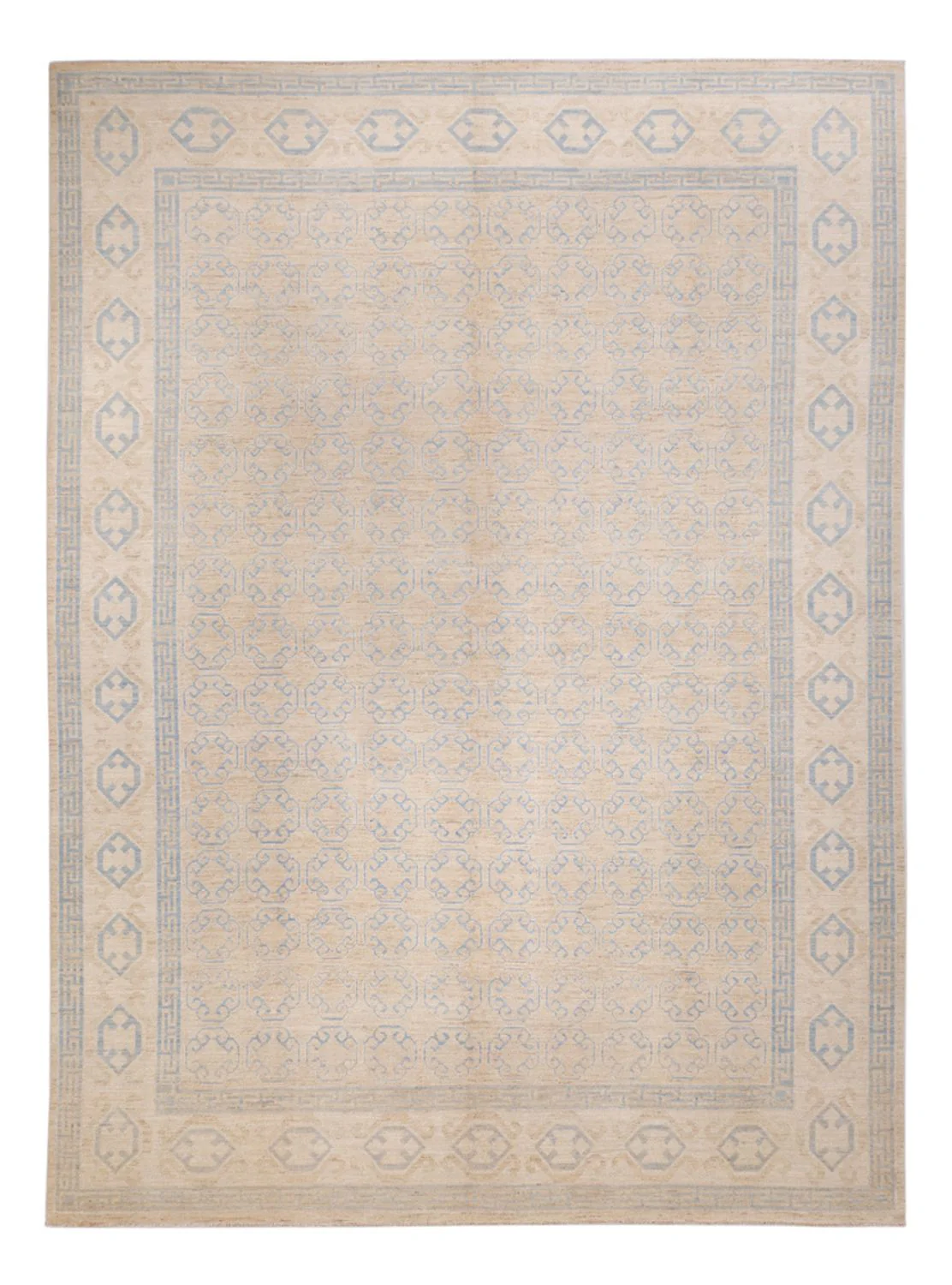 Ziegler Modern Teppich 405x304cm - Orientteppich