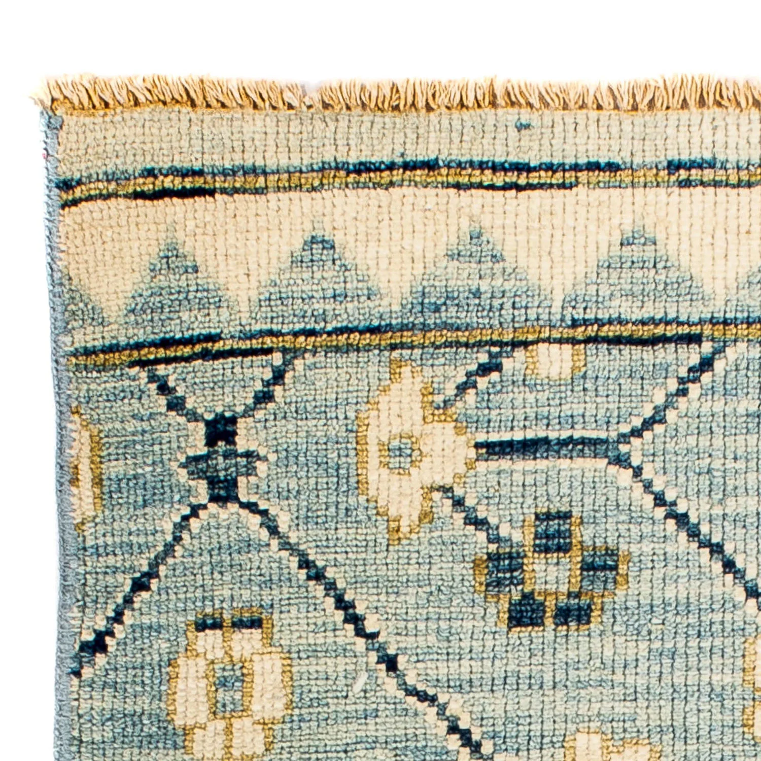 Ziegler Teppich - Modern 92 x 62 cm - hellblau - Image 3