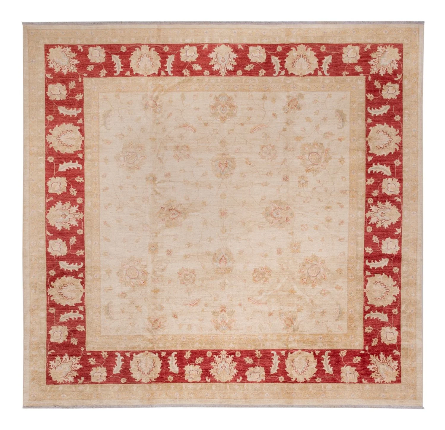 Ziegler Teppich 345x340cm - Orientteppich