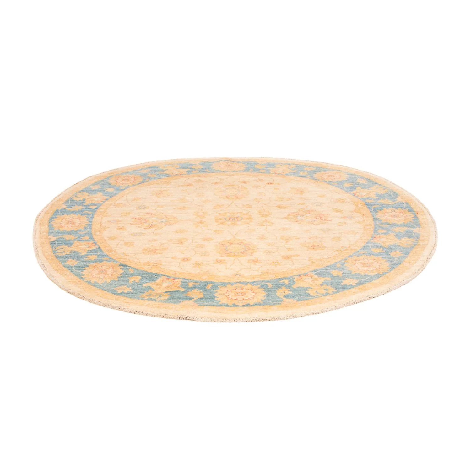 Ziegler Teppich rund - 149 x 147 cm - beige - Image 4