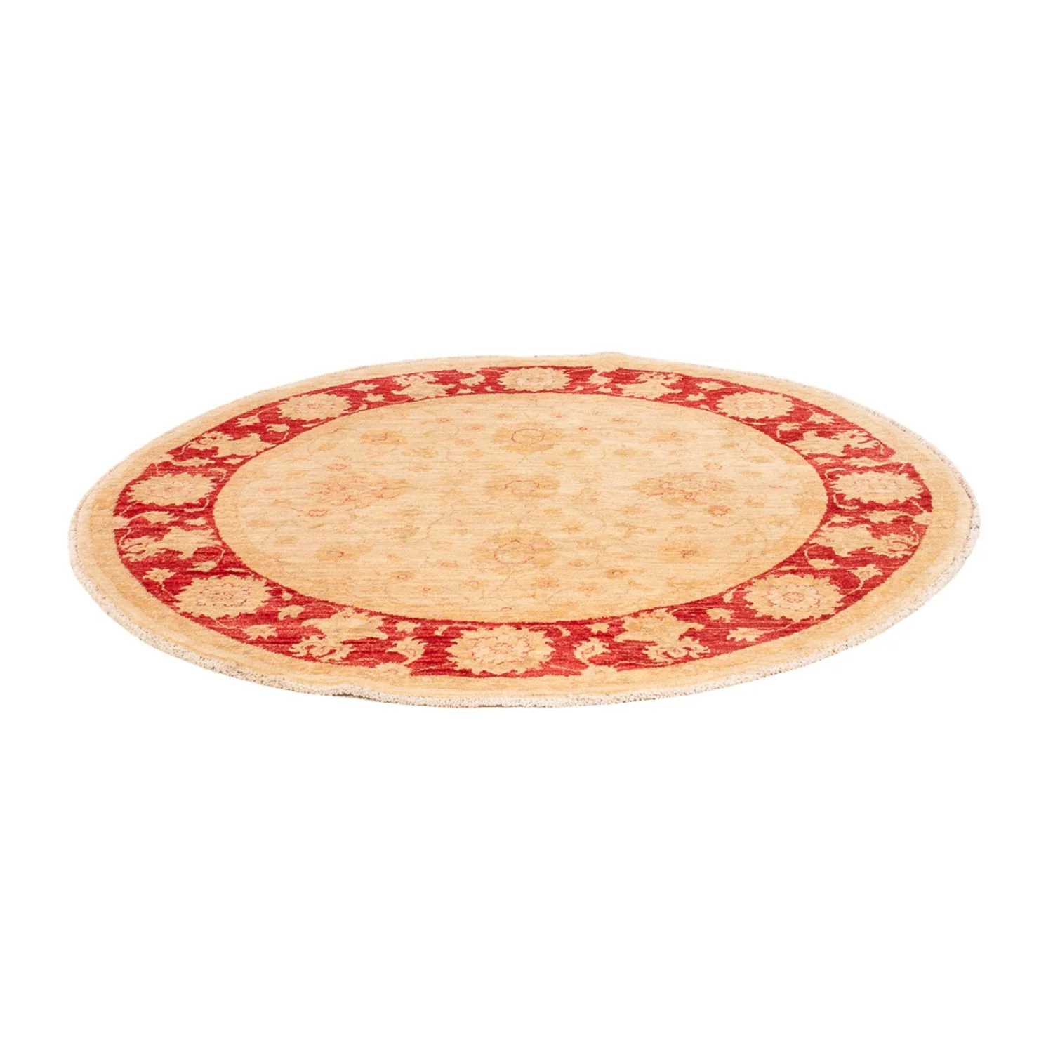 Ziegler Teppich rund - 150 x 146 cm - beige - Image 4