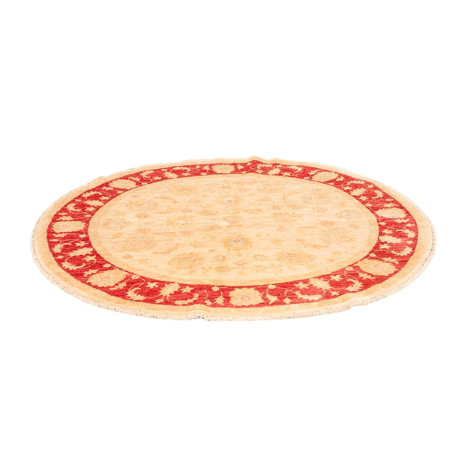 Ziegler Teppich rund  - 153 x 151 cm - beige - Image 4