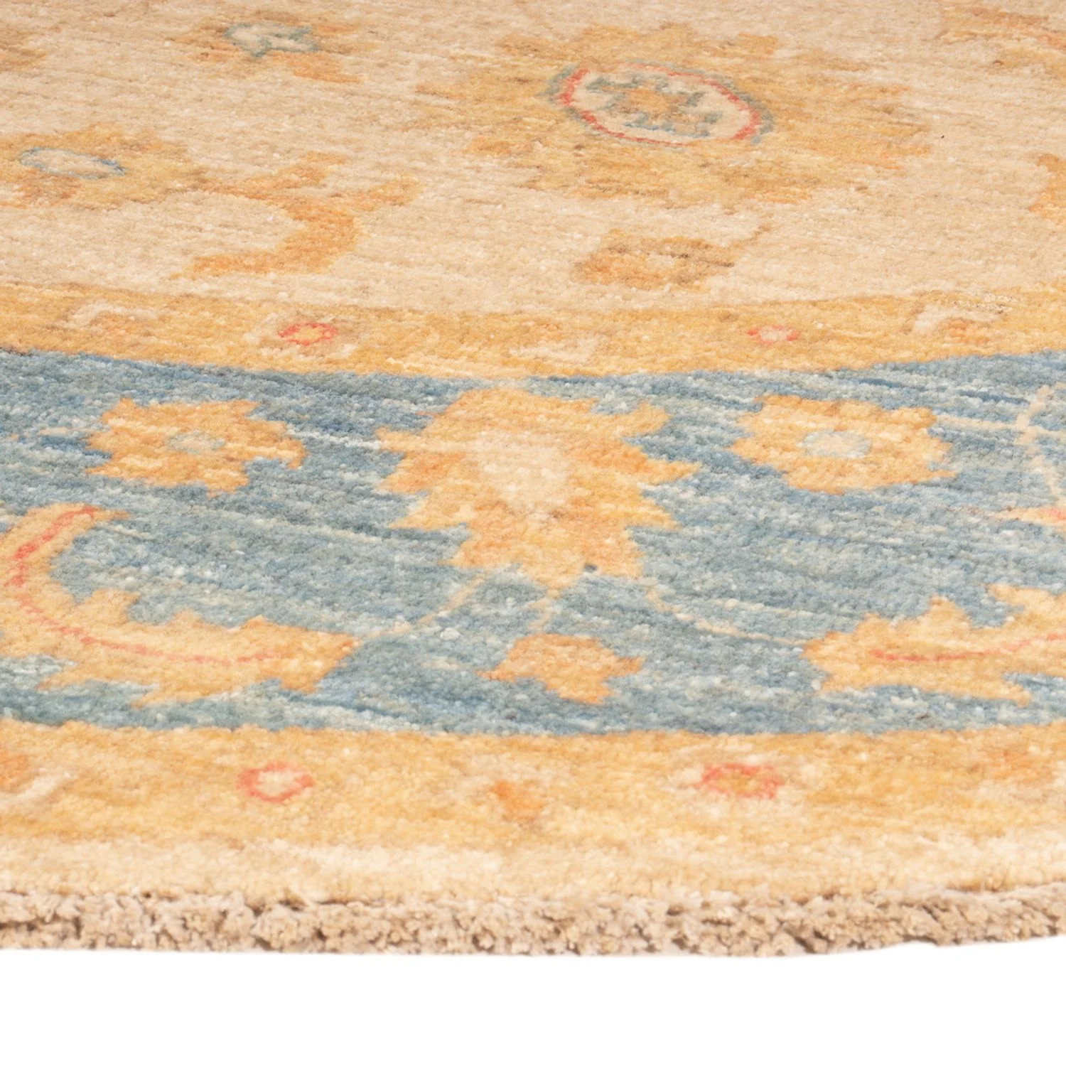 Ziegler Teppich rund - 199 x 194 cm - beige - Image 2