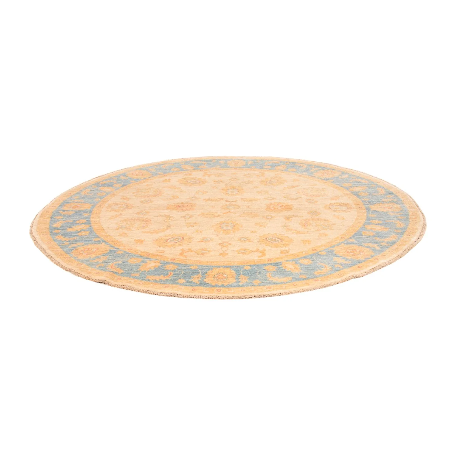 Ziegler Teppich rund - 199 x 194 cm - beige - Image 4