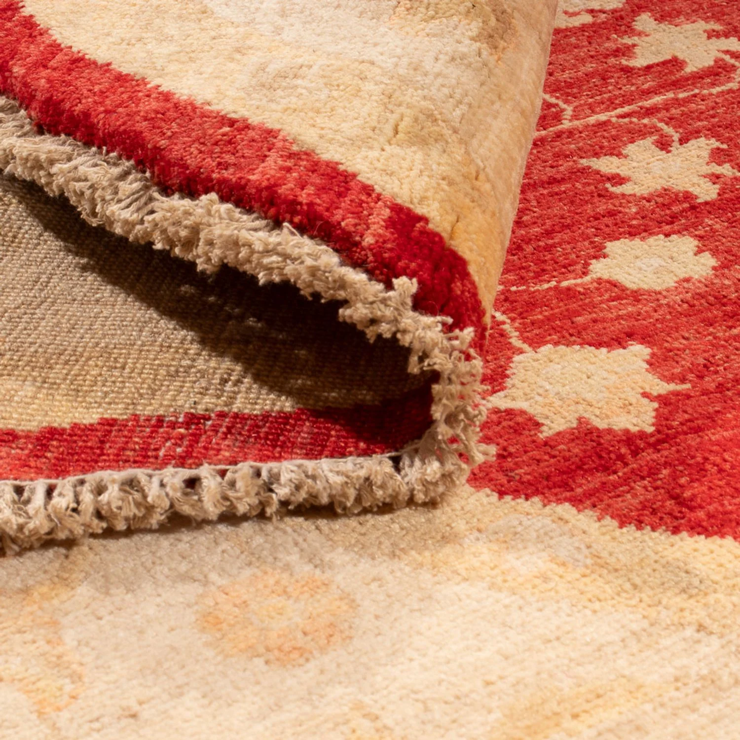 Ziegler Teppich rund  - 200 x 194 cm - rot - Image 3