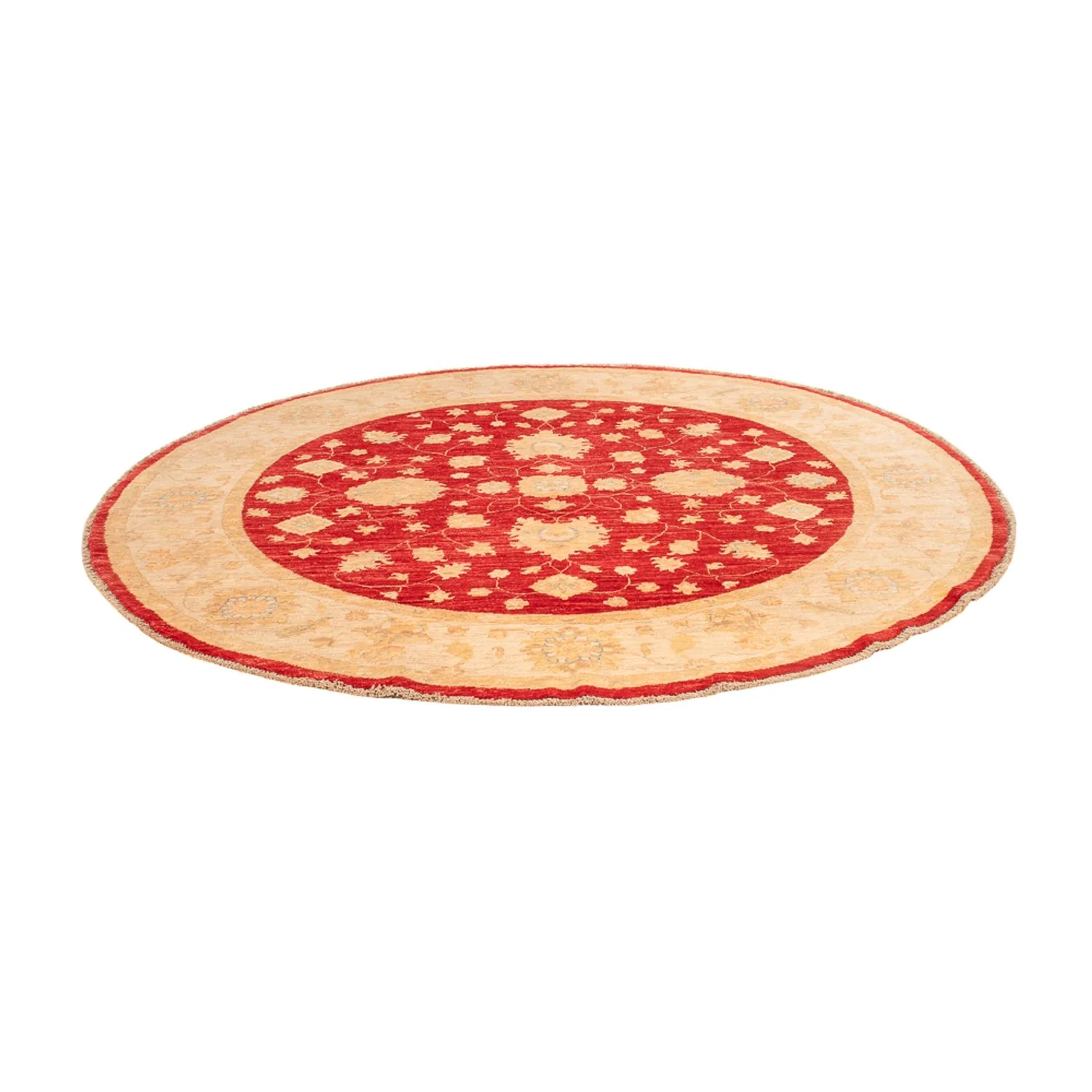 Ziegler Teppich rund  - 200 x 194 cm - rot - Image 4