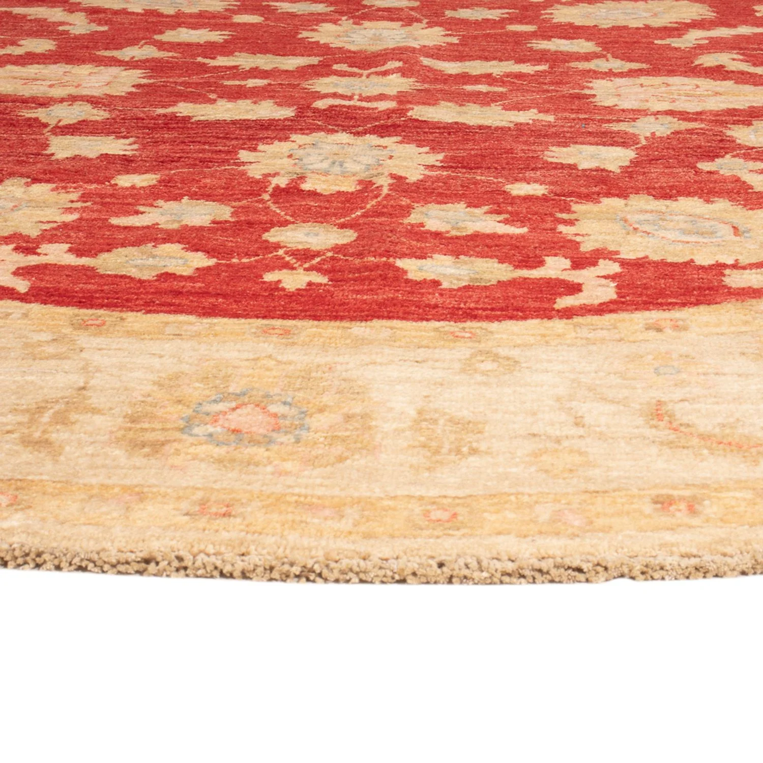 Ziegler Teppich rund - 204 x 199 cm - rot - Image 2