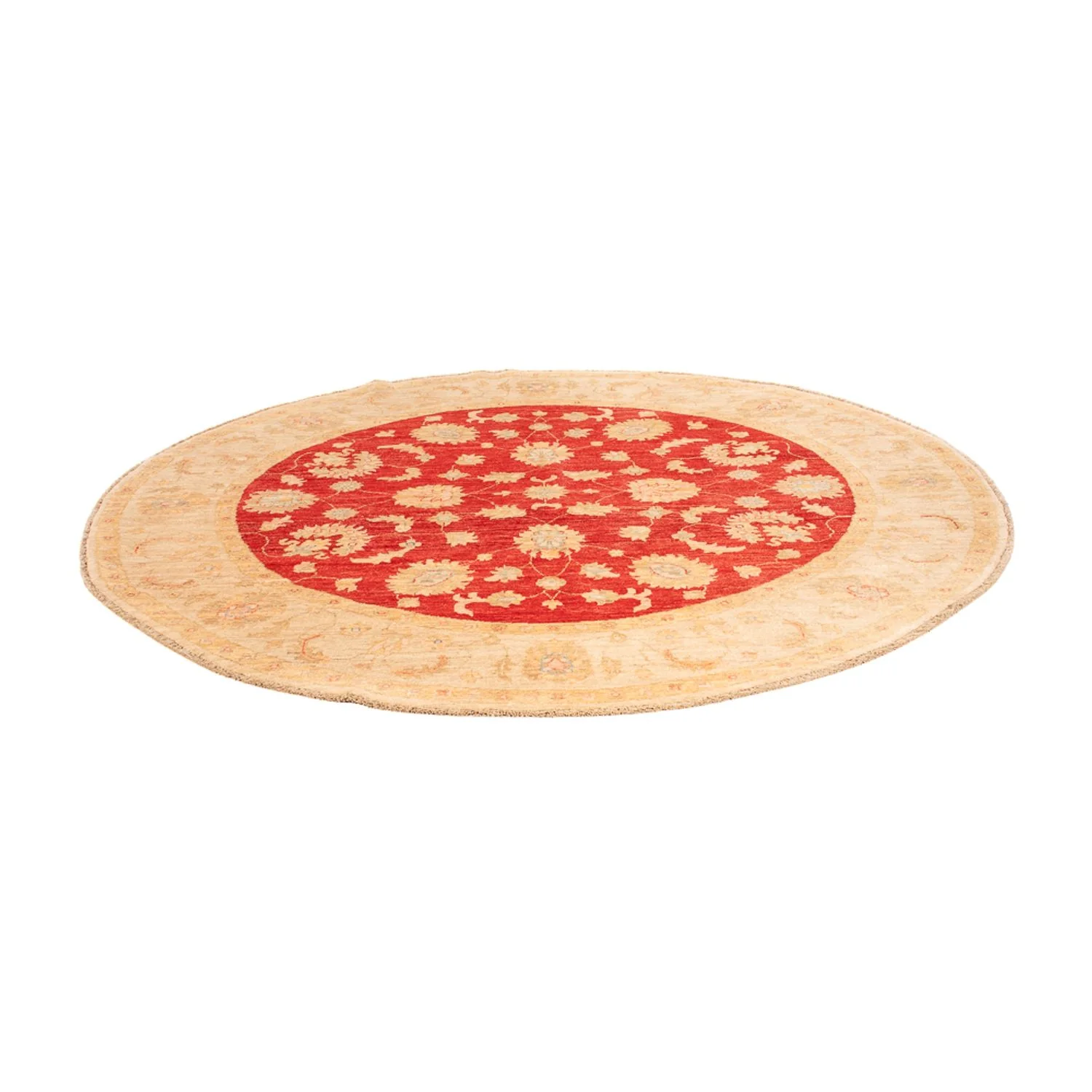 Ziegler Teppich rund - 204 x 199 cm - rot - Image 4