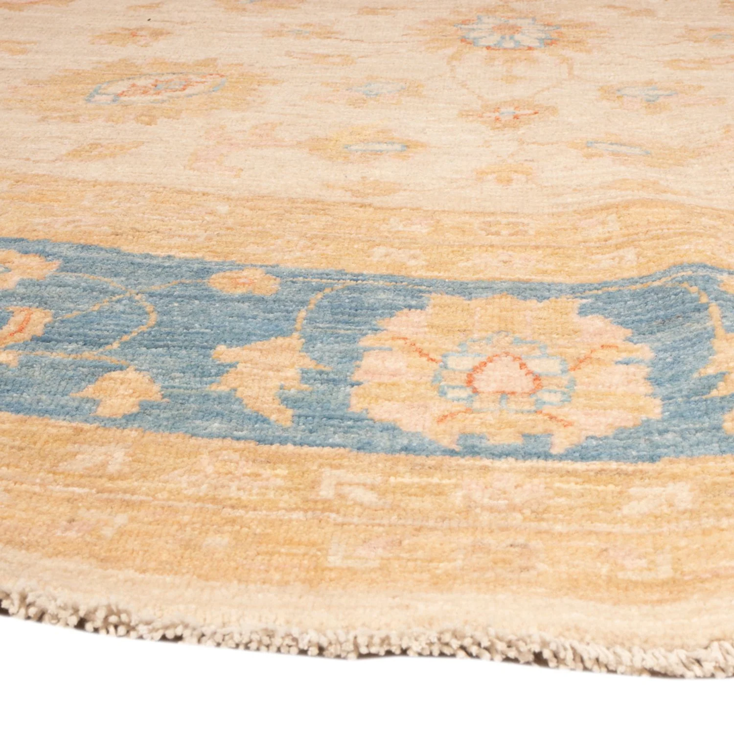 Ziegler Teppich rund - 246 x 245 cm - beige - Image 2