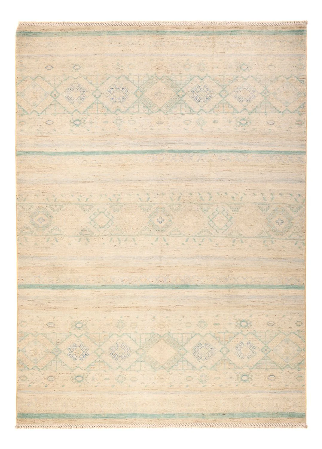Ziegler Teppich - Shal - 206 x 150 cm - hellgrün