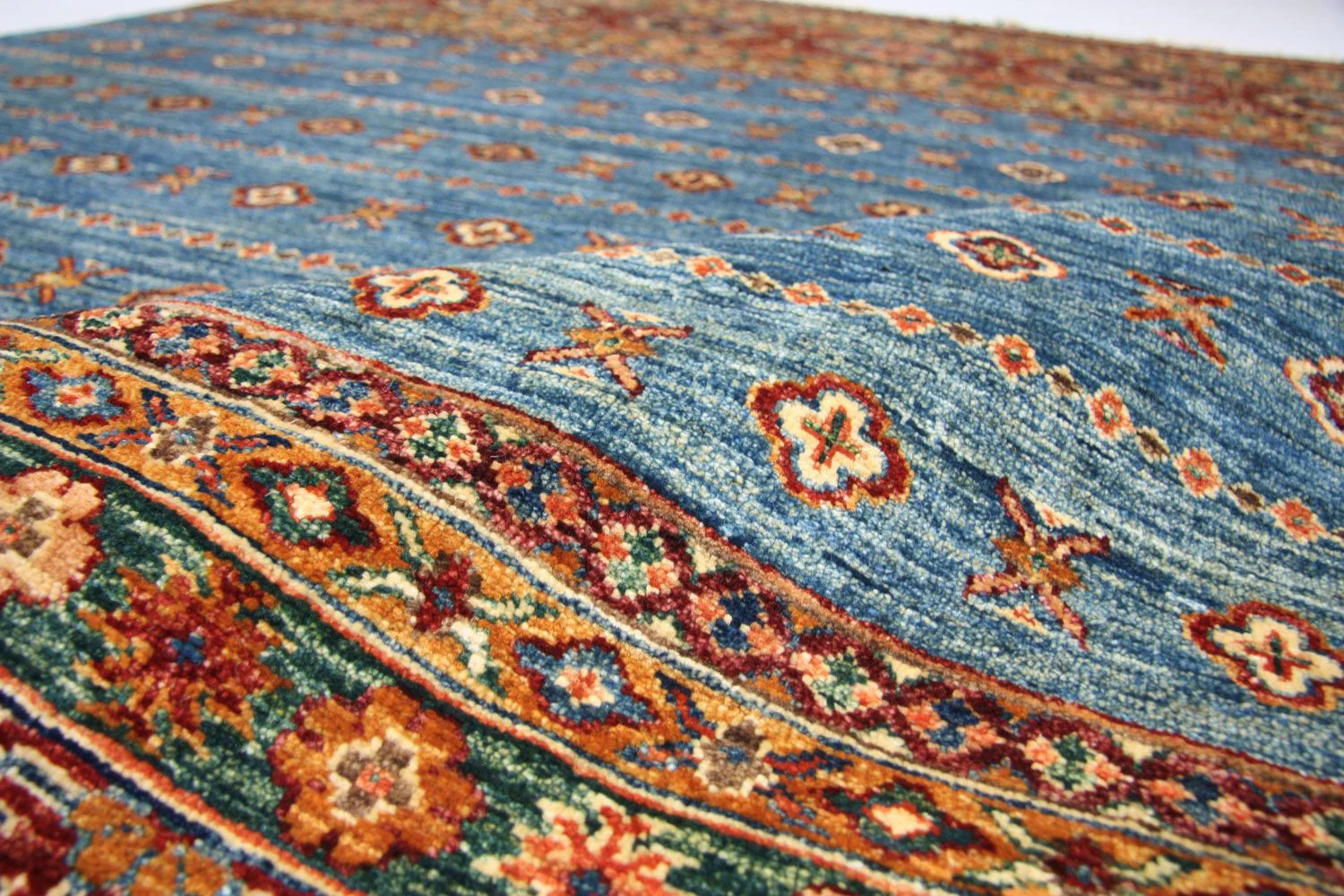 Ziegler Teppich - Shal 234 x 172 cm - blau - Image 3