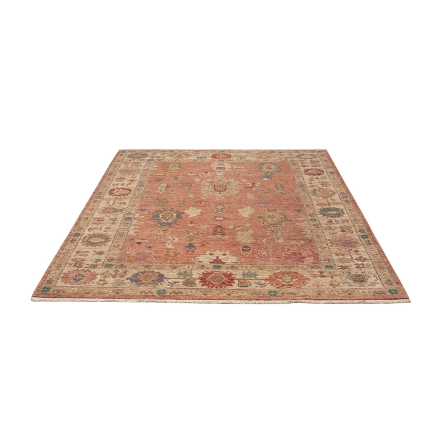 Ziegler Teppich - Usak - 194 x 152 cm - orange - Image 5
